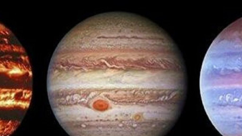 Unusual complete pictures of Jupiter!