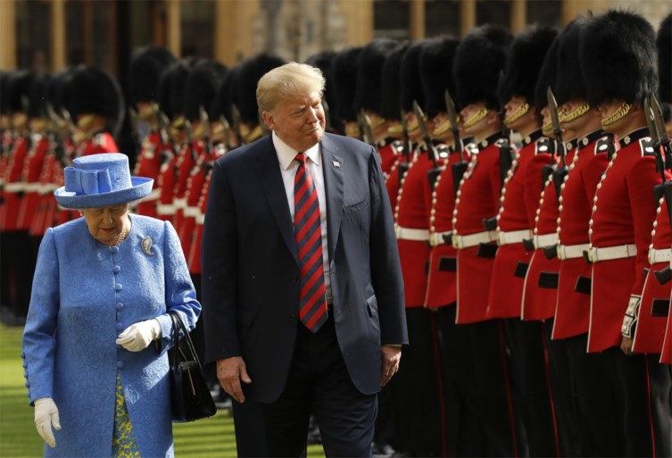 The British Queen met 13 US presidents