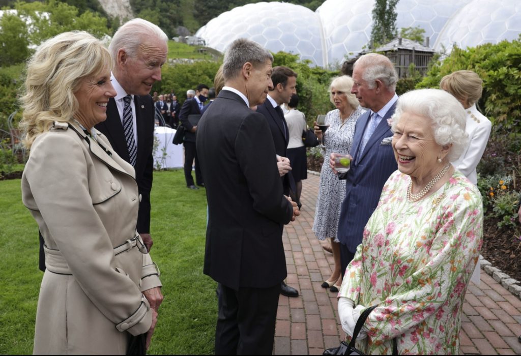 The British Queen met 13 US presidents