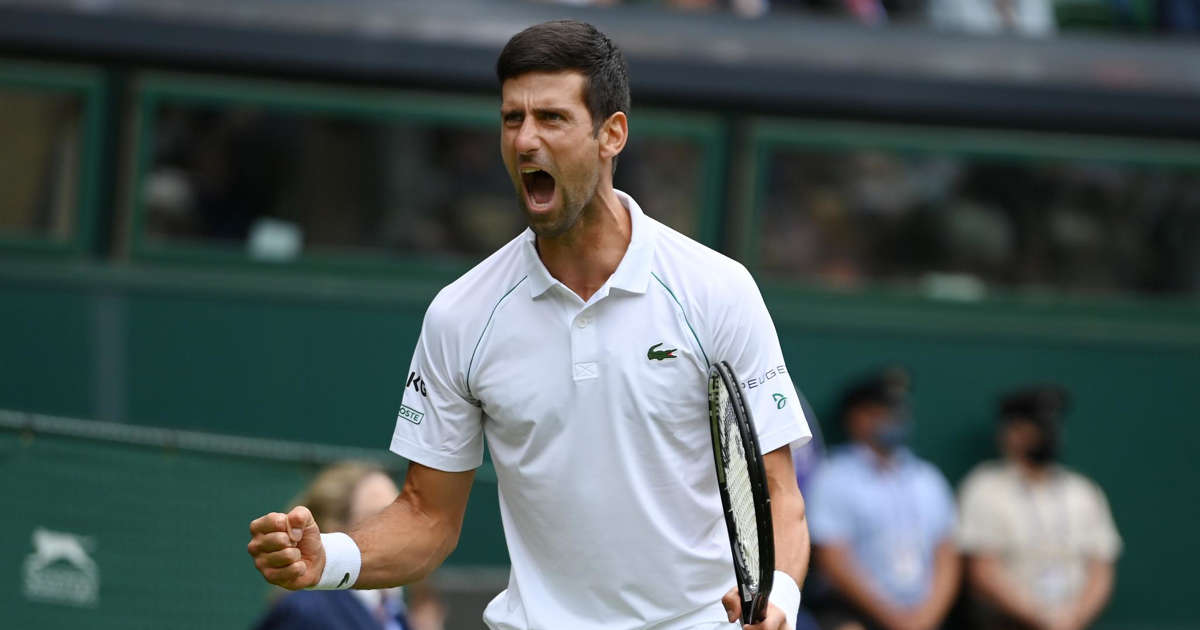 Djokovic beat Anderson at Wimbledon in a repeat of the 2018 final