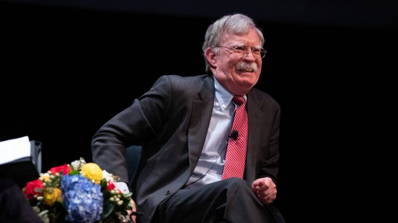 Former security advisor Bolton no longer on trial for his book