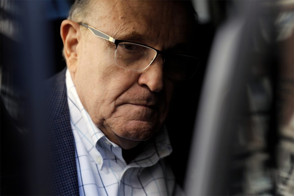 Giuliani lost his license to practice law after electoral lies
