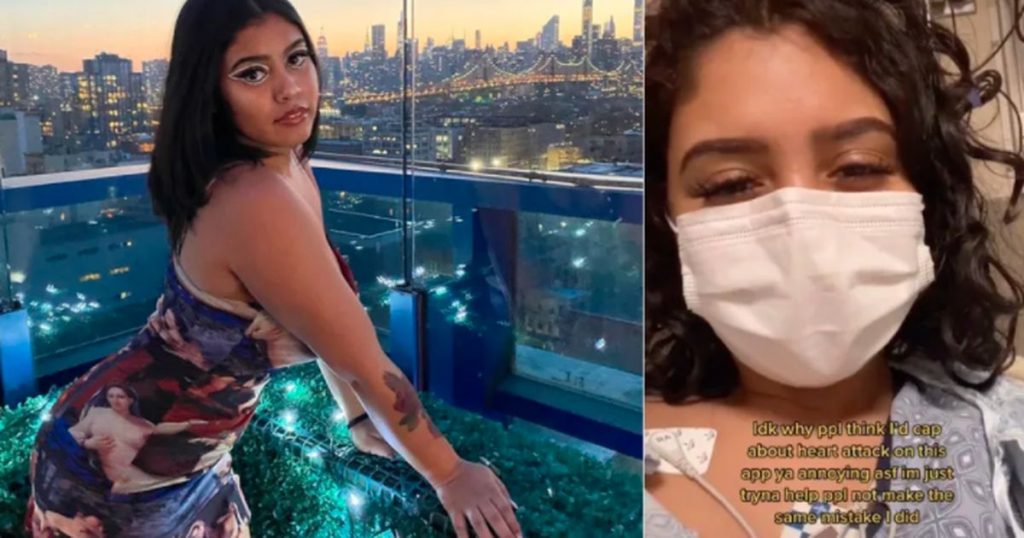 Model (20) defies TikTok and ends up in hospital: 'Don't make the same mistake I did' |  abroad