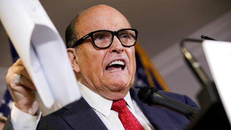 New York suspends ex-Trump lawyer Rudy Giuliani