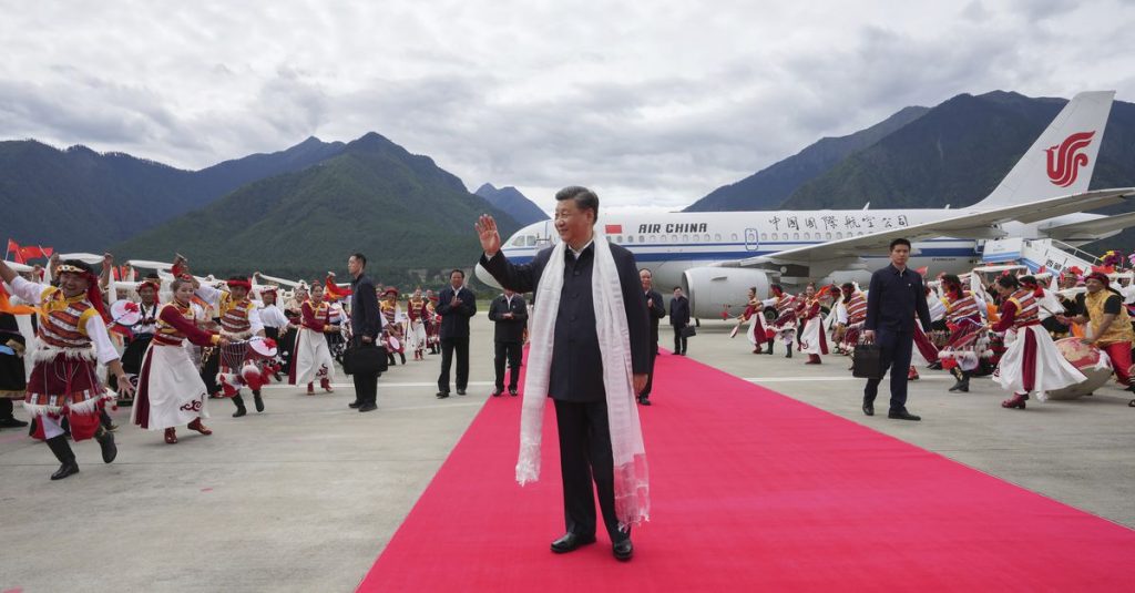 President Xi Jinping's first visit to Tibet
