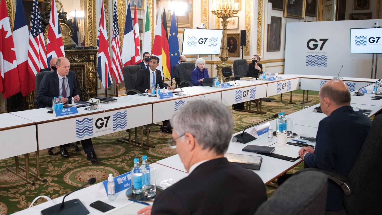 G7 votes on historic agreement on minimum corporate tax rate