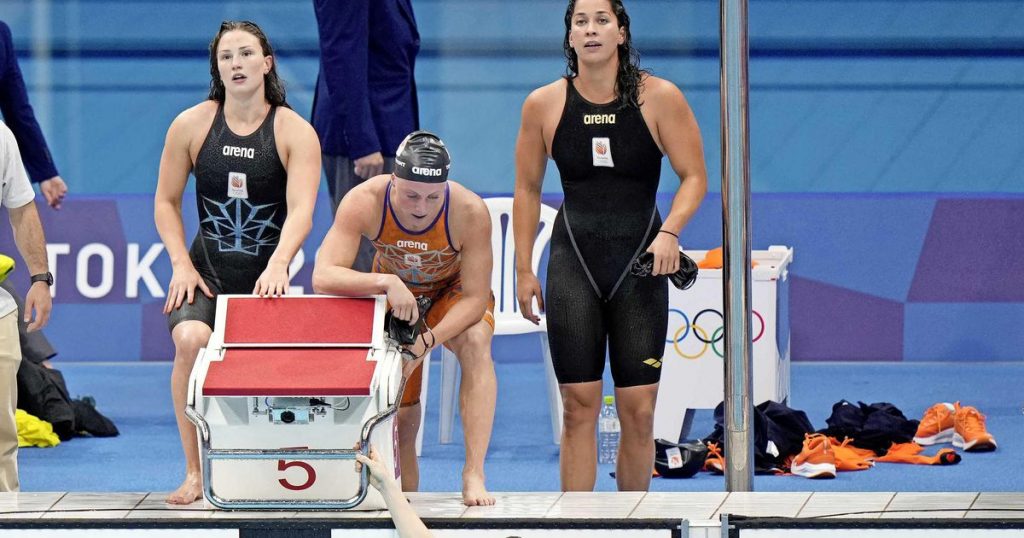 Swimmers miss medals 4 x 100m |  sports