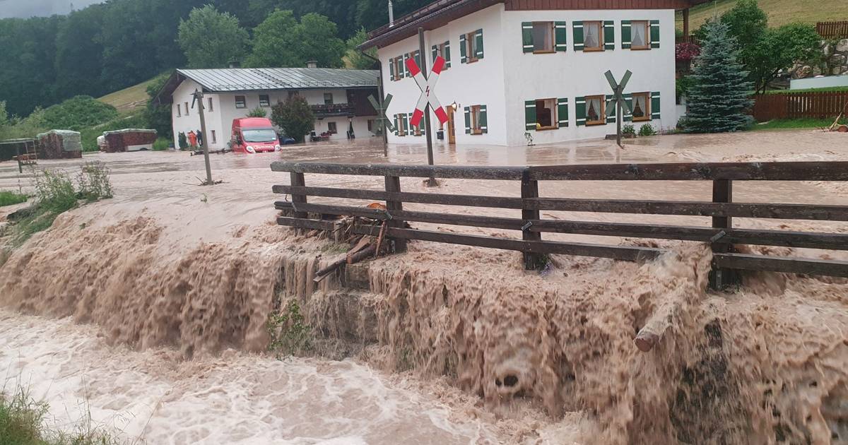 The situation in German Bavaria is 'tragic' due to heavy rains |  abroad