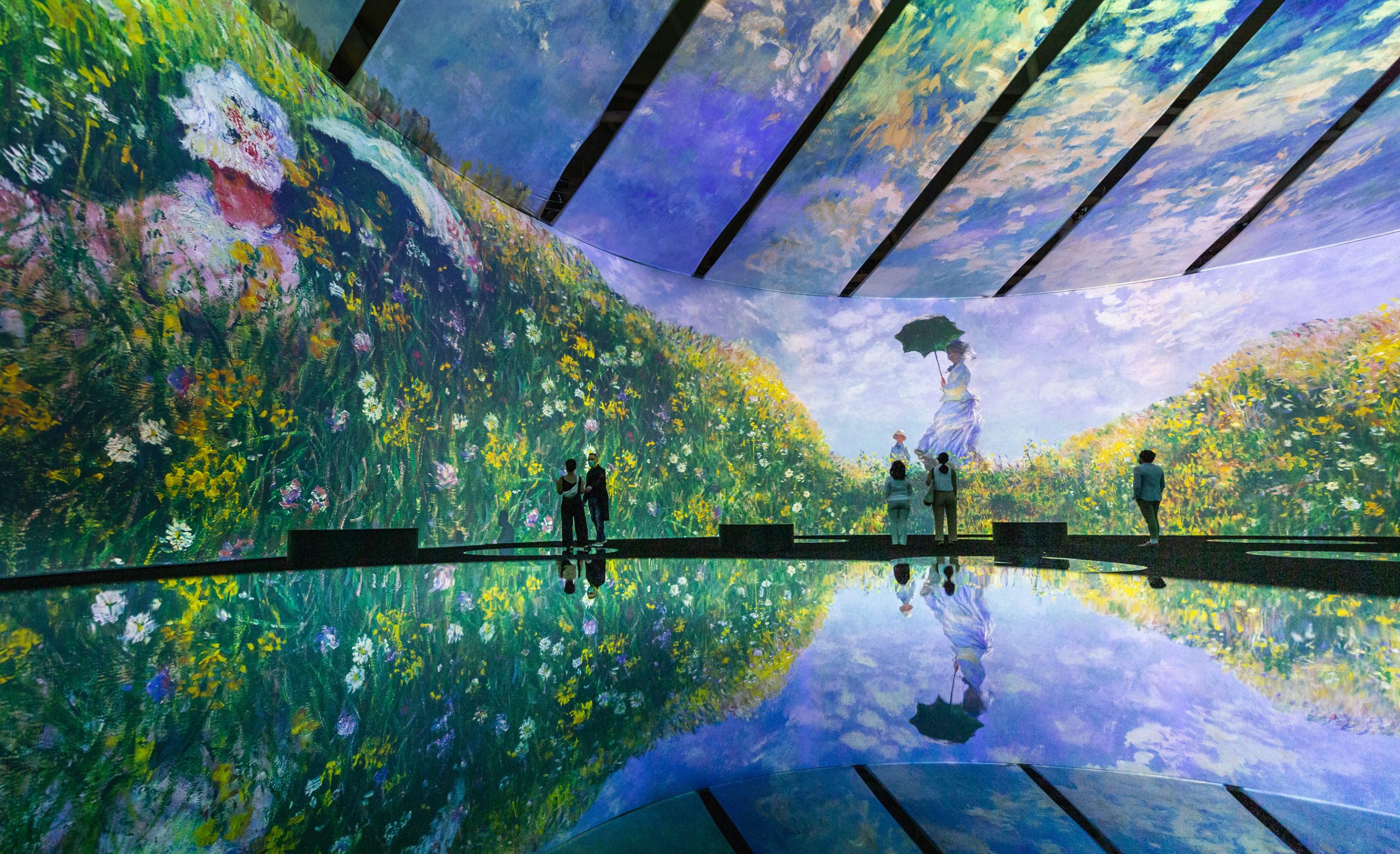 Tired of the already immersive Van Gogh experience?  Three separate companies launch immersive competitive experiences at Monet
