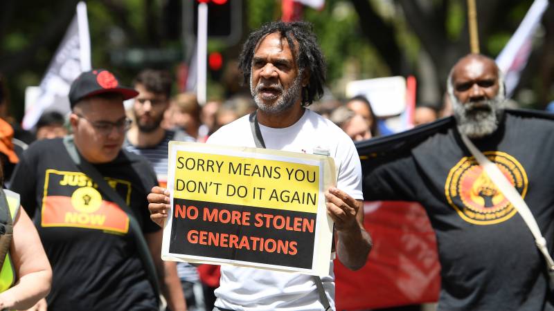 Australia compensation for Aboriginal children taken from relatives