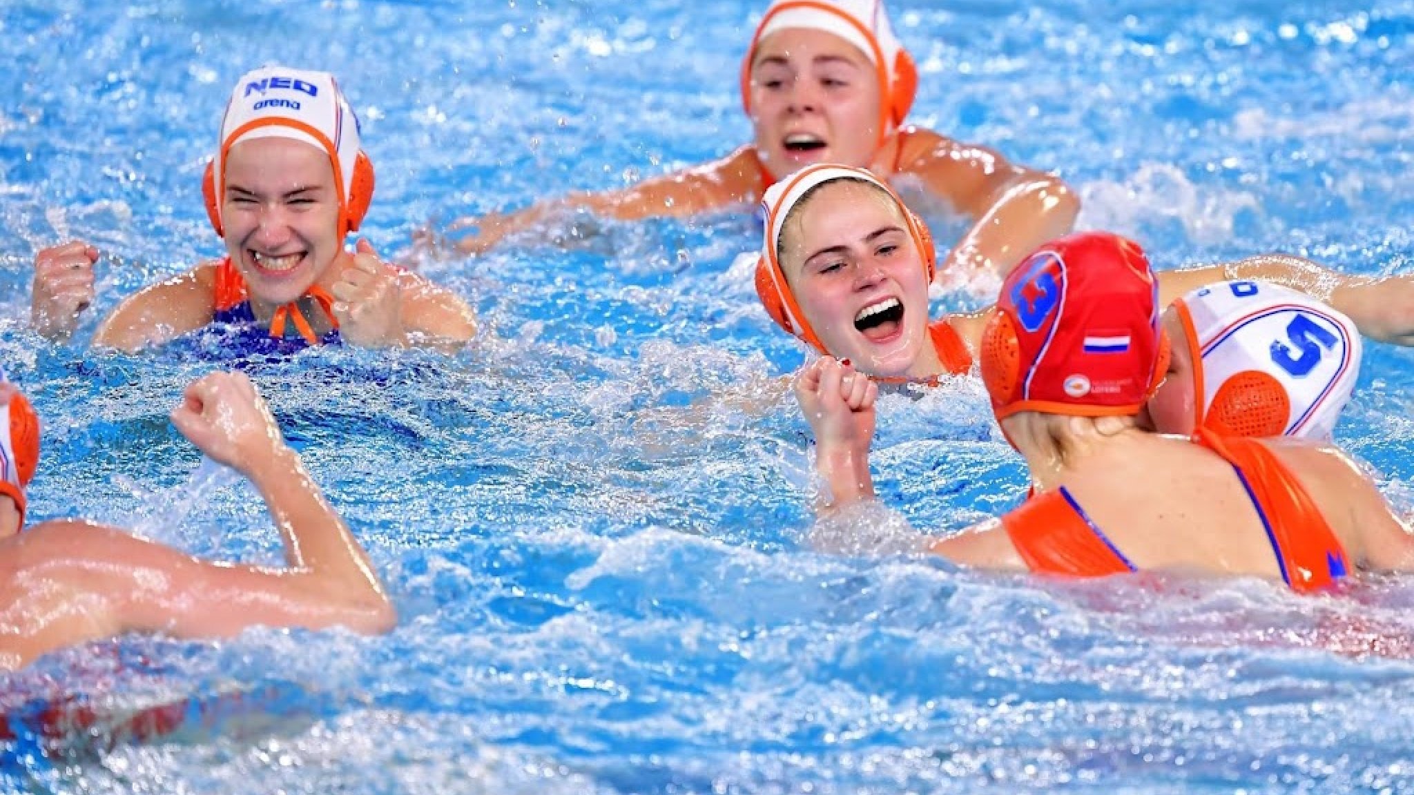 For water polo players, the games really start now