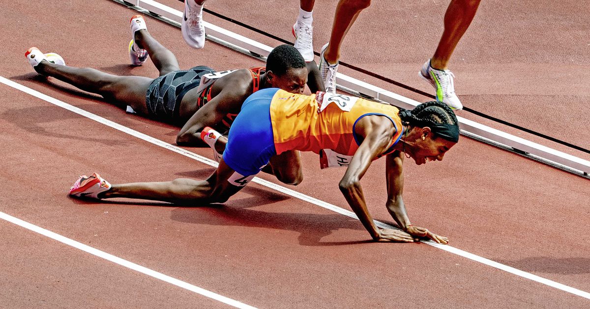 Sivan Hassan despite falling at a height of 1500 meters |  sports