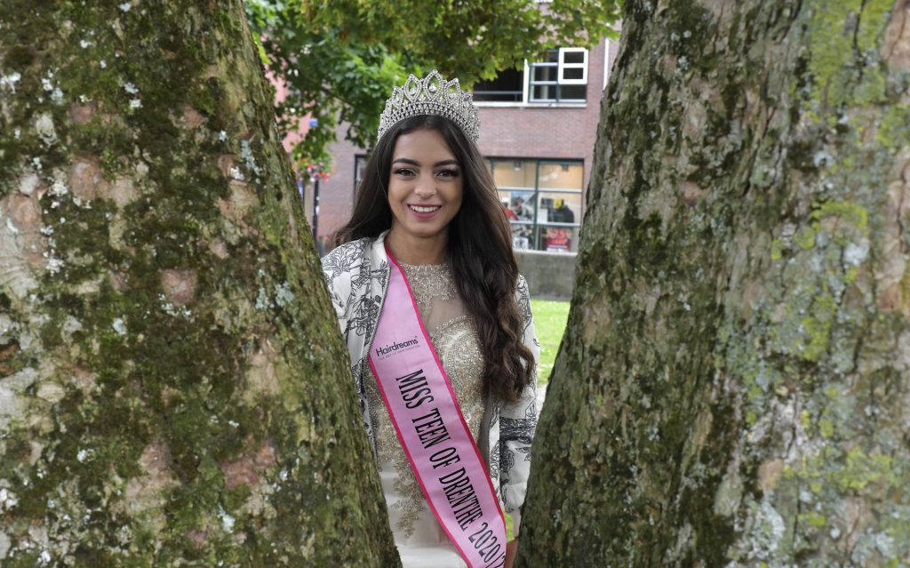 Thaliya la Cruz from Meppel has a lot of experience with the Miss Teen Final of the Netherlands.  "Don't be ashamed of your fears"