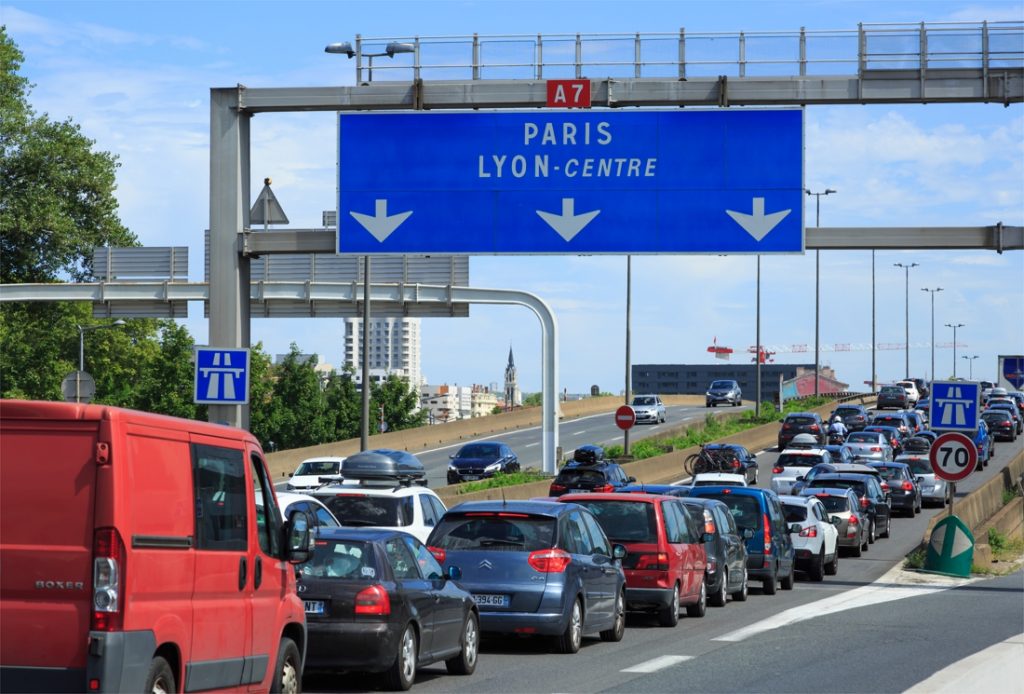 The Long Wait in France: Nearly 1,000 Kilometers of ...