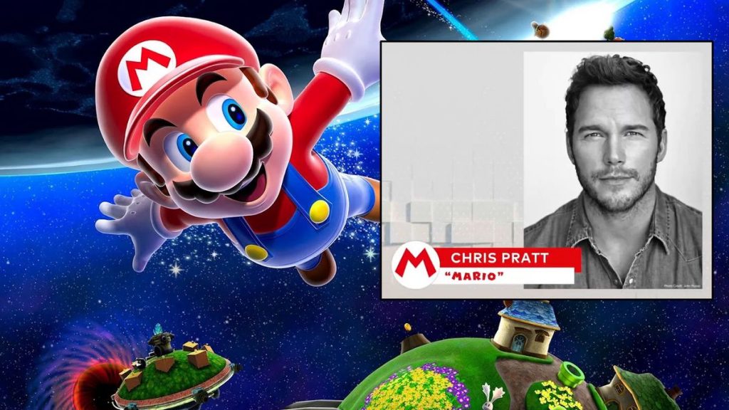 Chris Pratt will play Mario in the upcoming Super Mario movie