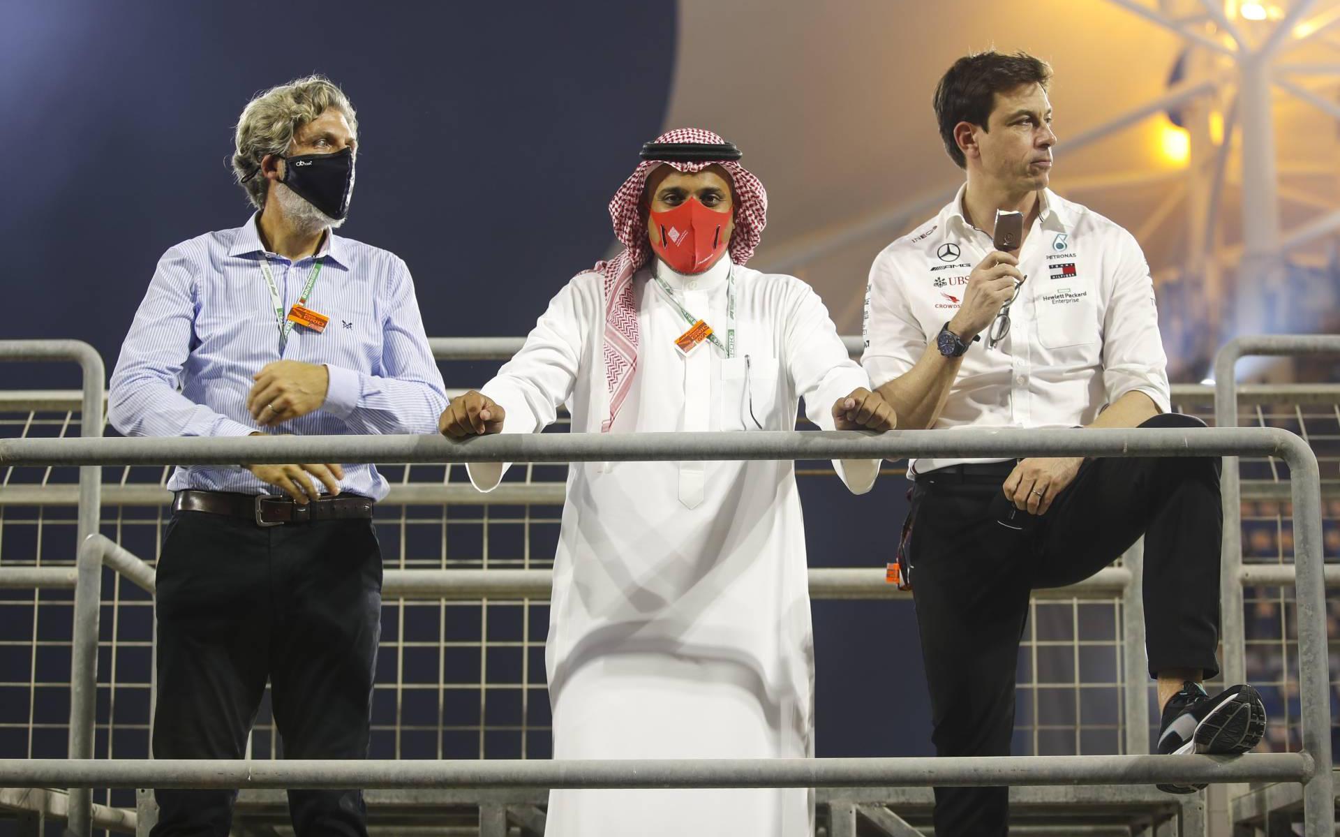 The Saudi Formula 1 circuit is not ready yet