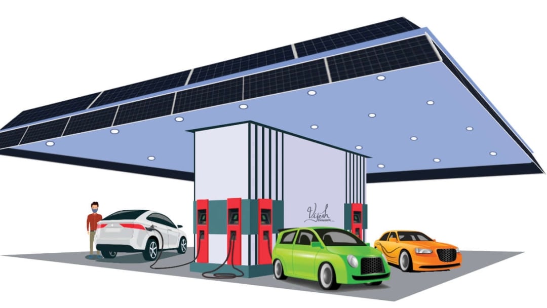 Are you ready to start an electric car charging station?  Support guarantee up to Rs 10 lakh |  Solar electric vehicle charging stations