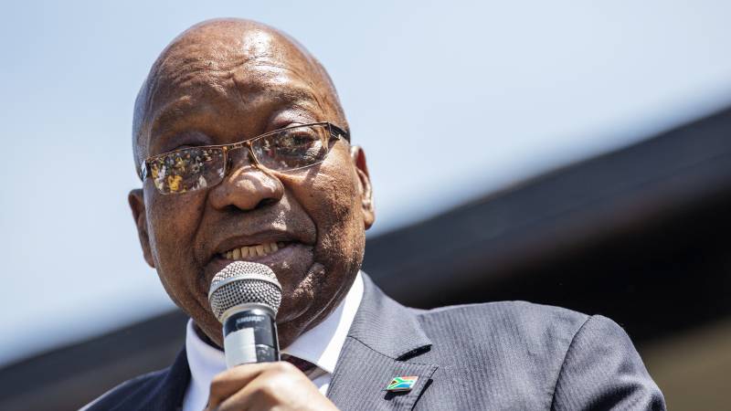 Former South African President Zuma suspended from prison due to health