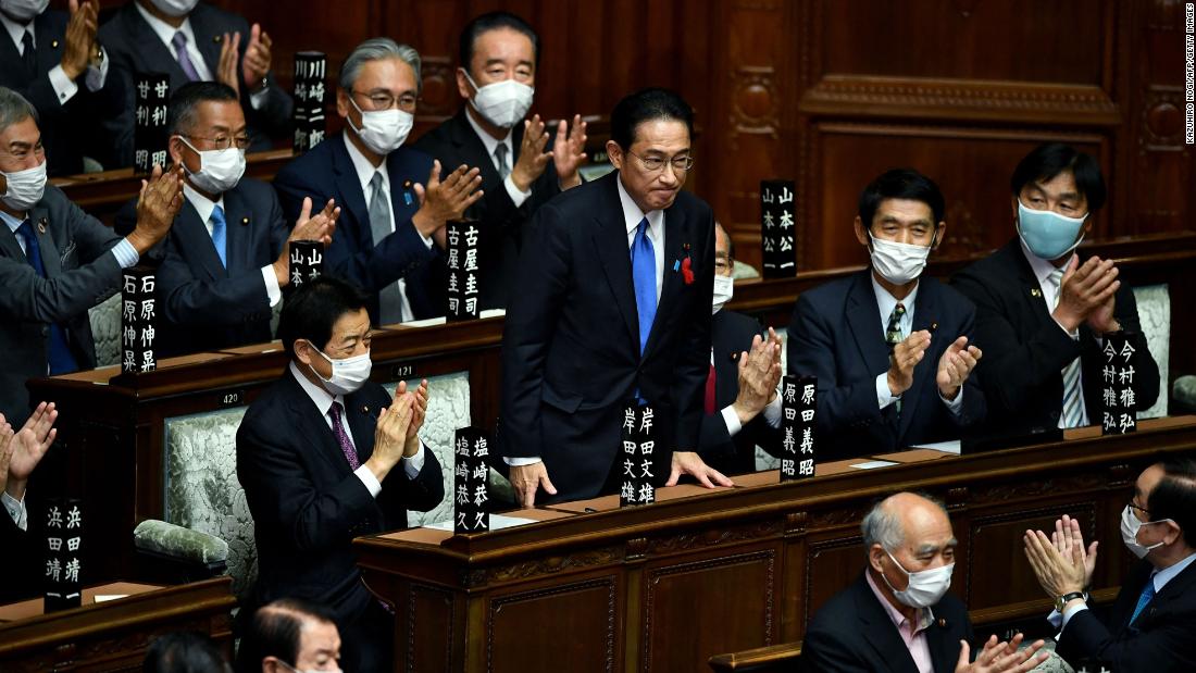 Fumio Kishida takes office as Japan's new prime minister