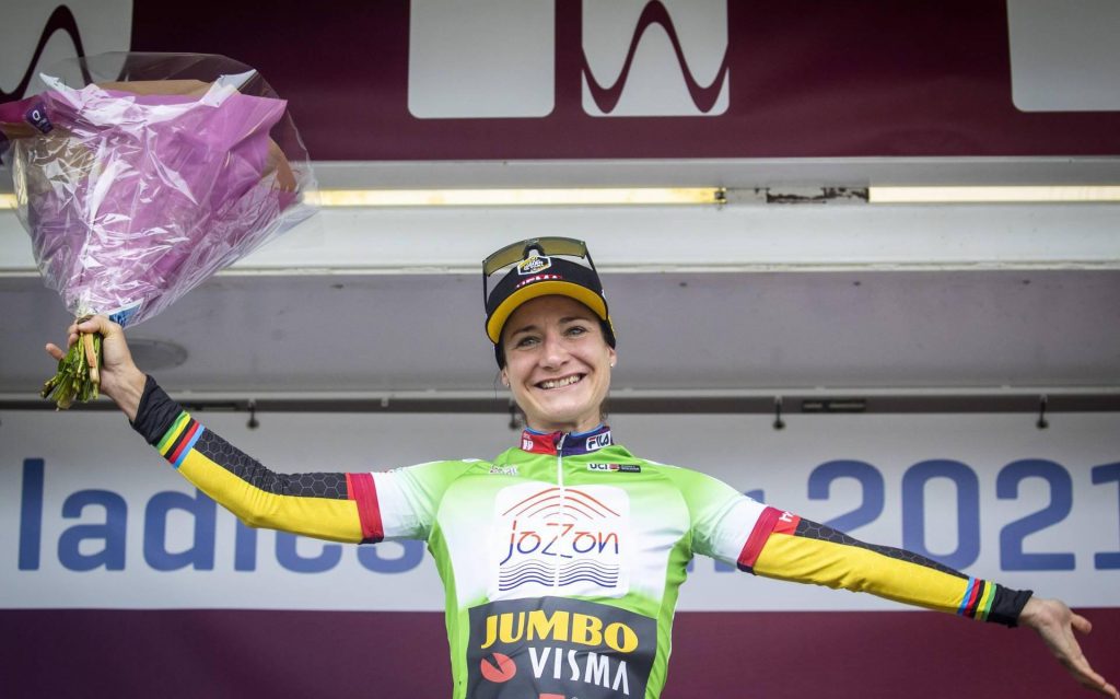 Rider Voss hopes to be thrilled until the end of the women's tour