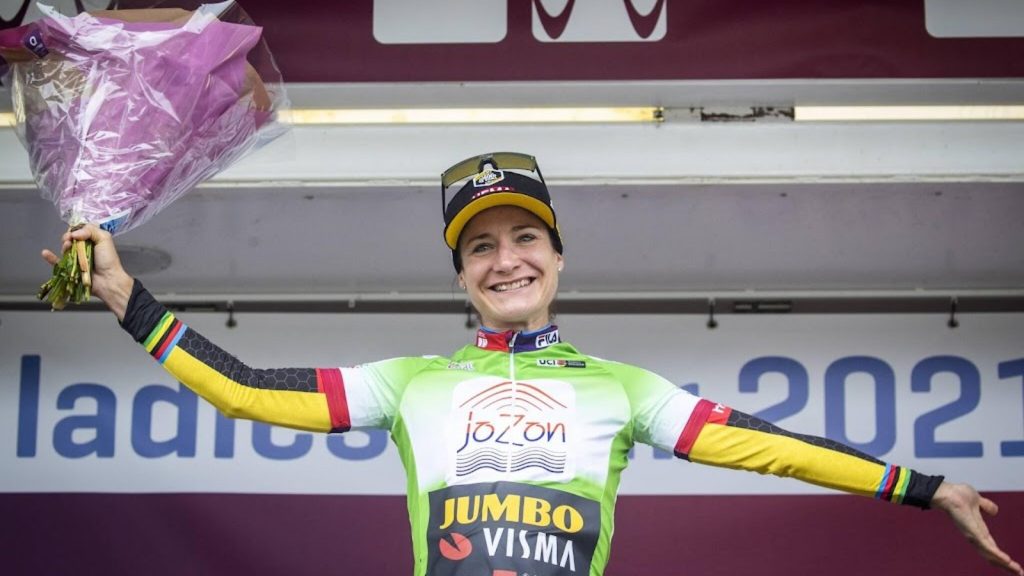 Rider Voss hopes to be thrilled until the end of the women's tour