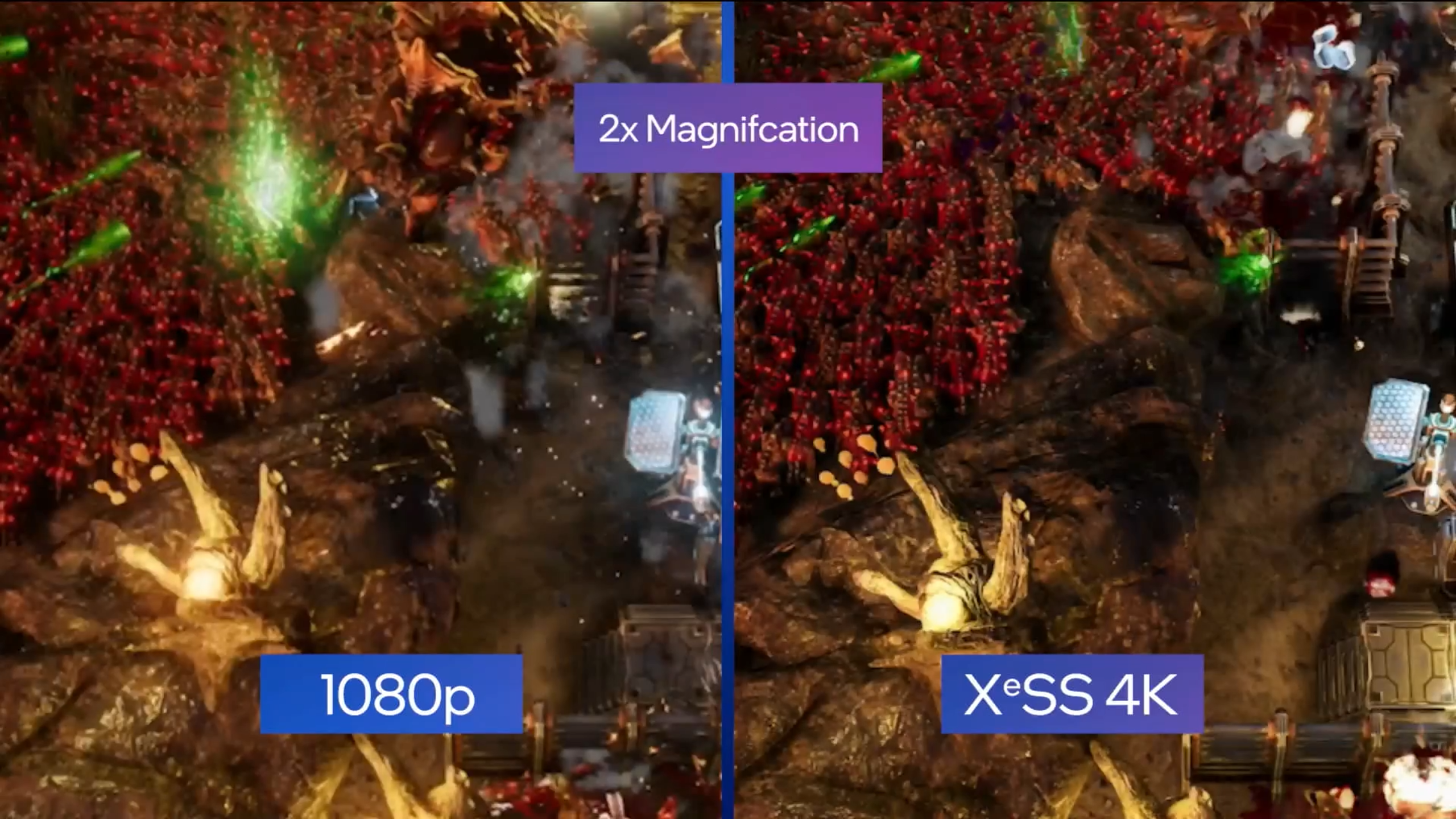 "XeSS" HD technology installed in the Intel GPU "Arc", the first watch game for demo PC
