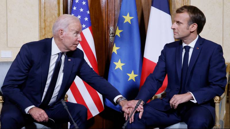 Biden admits to Macron: 'The submarine deal was embarrassing'