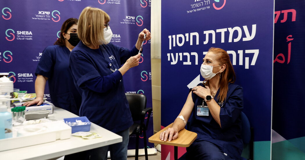 An Israeli study will test the effectiveness of the fourth dose of the vaccine