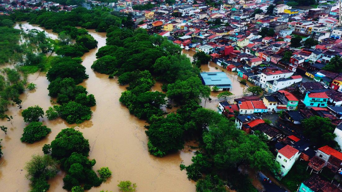Deadly floods hit Brazil, displacing thousands of people