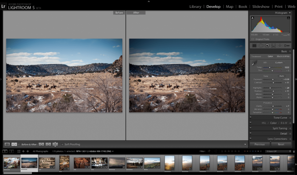 Adobe Lightroom CC.. High-resolution image editing and optimization program 2022