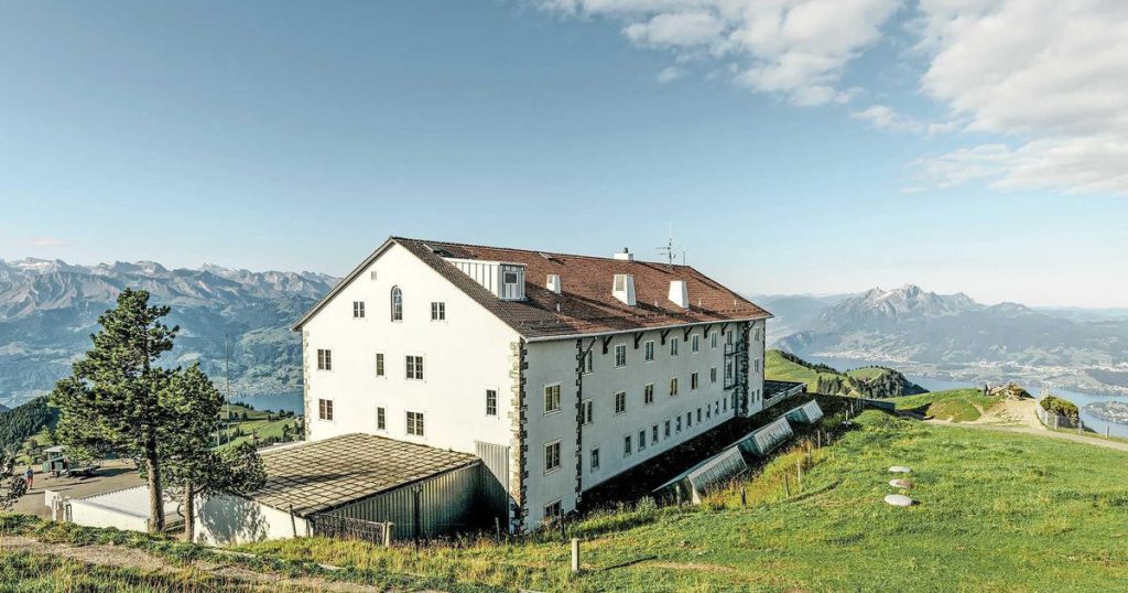 Hotel of the Week in Switzerland: Great view of mountaintops and lakes |  for travel