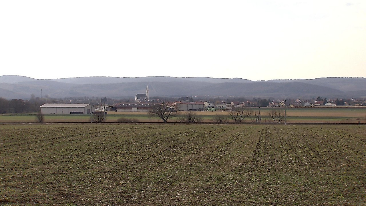 Field for PV system in Schattendorf