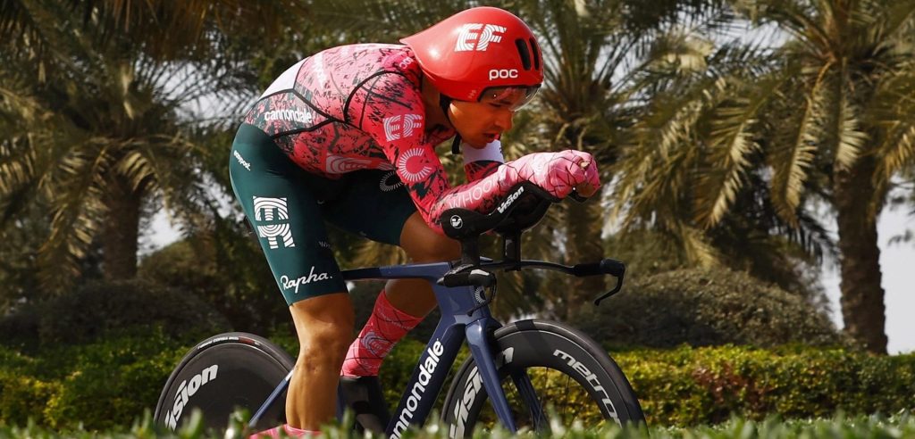 Besseger beats out favorite Ganna's best team on the UAE Tour, Dumoulin takes third place