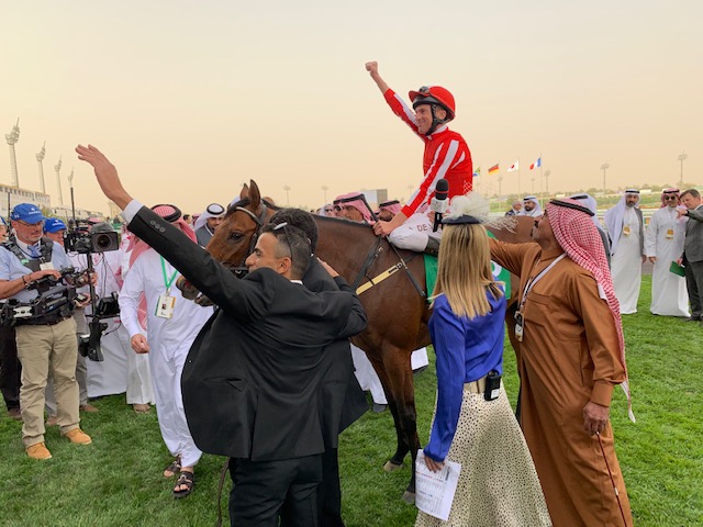 Adrie de Vries is already running the richest and most famous horse race in the world: the $20 million Saudi Cup