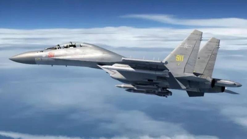 Additional warning in Taiwan warns of the passage of Chinese military aircraft