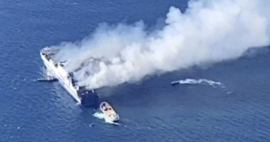 Passenger rescued from ferry fire on Greek island of Corfu, 11 missing  Abroad
