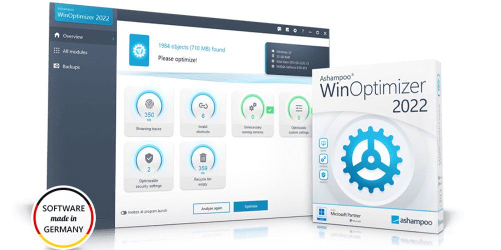 Winoptimizer 2022 for Free: We are giving away the full version
