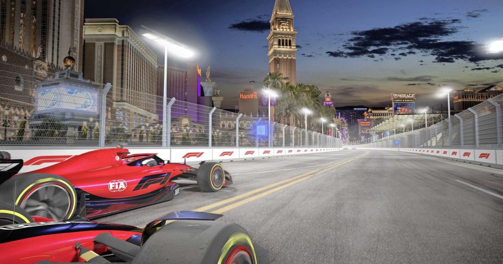 America promised the land for the Formula 1 race: The race in the Las Vegas final |  motorsports
