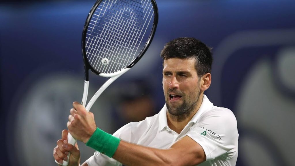 Djokovic is in the Indian Wells schedule, but arrival in the United States remains uncertain