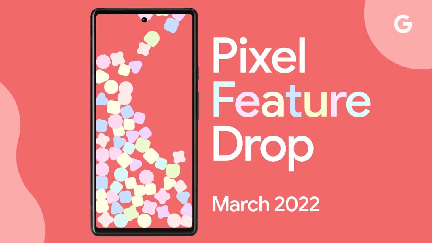 Pixel Drop March 2022