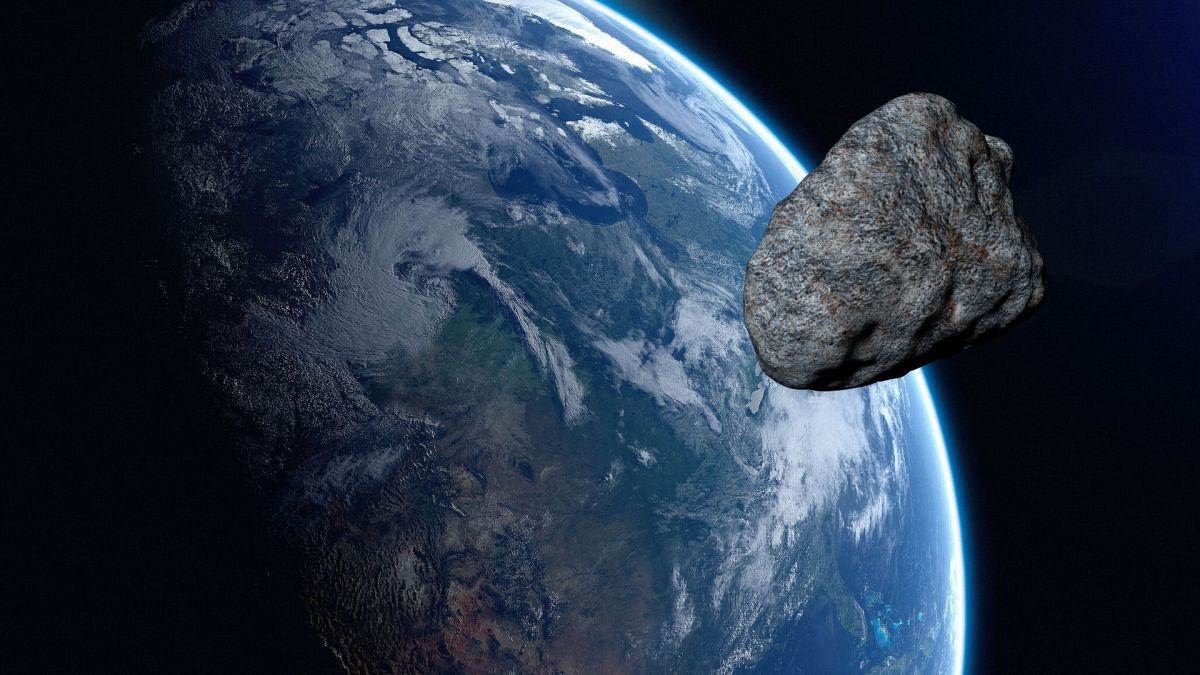The orbit of a small asteroid changes forever after flying close to Earth