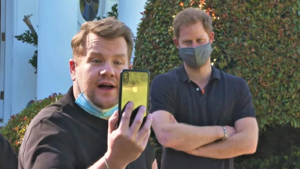 James Corden even went out in Hollywood with Prince Harry. 