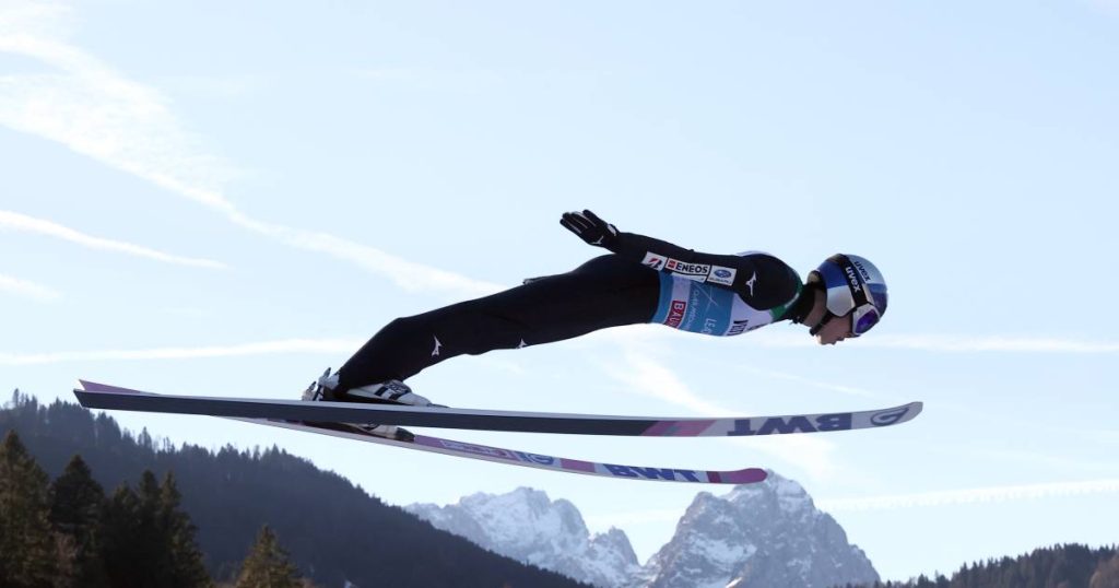 Kobayashi is also the best in Garmisch-Partenkirchen |  other sports