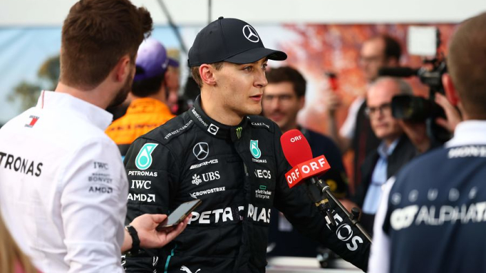 Russell pakt podium voor Mercedes in Australië: "We kwamen om te profiteren"