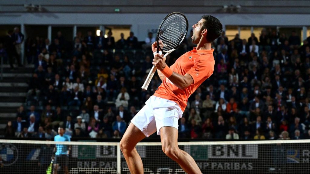 Djokovic defeats Auger Eliassim in Rome and remains number one in the world |  right Now