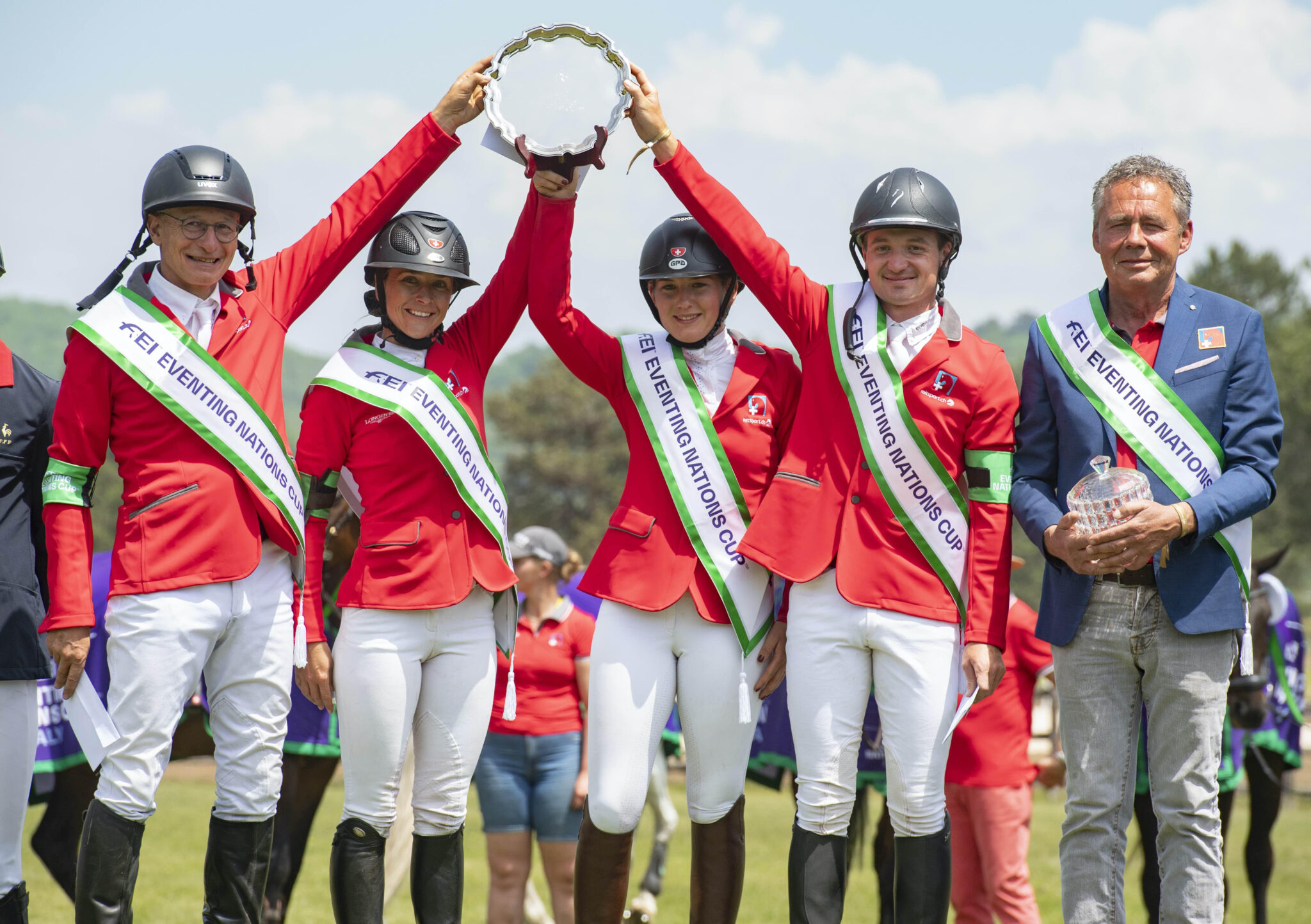 Switzerland wins team competition in World Cup test event