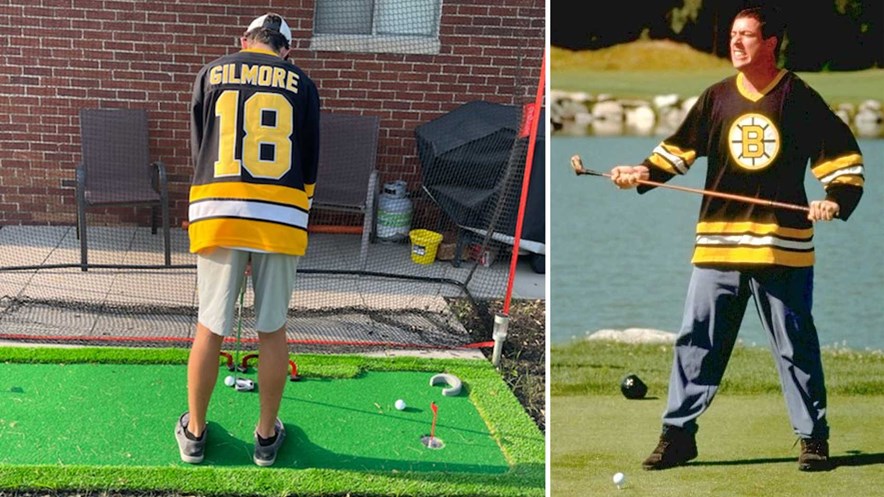 Happy Gilmore is already there