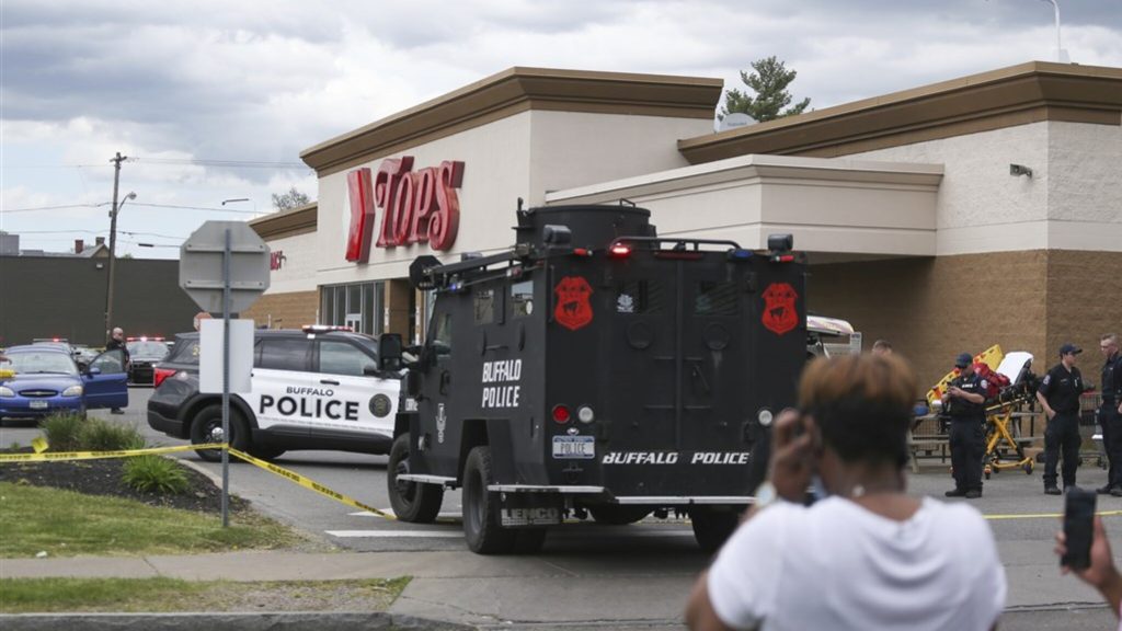 Ten killed in a racially-motivated shooting at a US supermarket