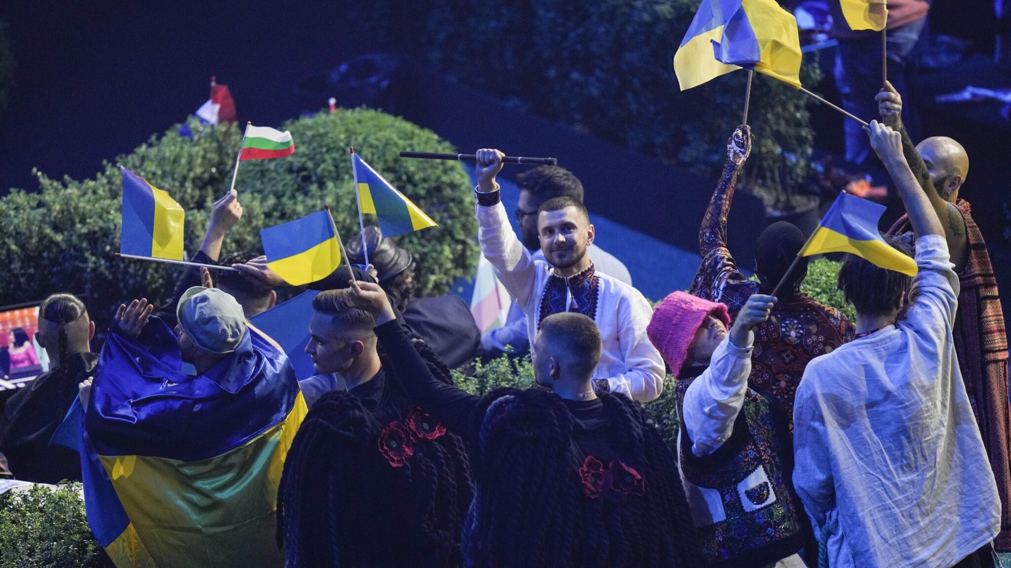 Who will organize the Eurovision Song Contest next year if Ukraine wins?