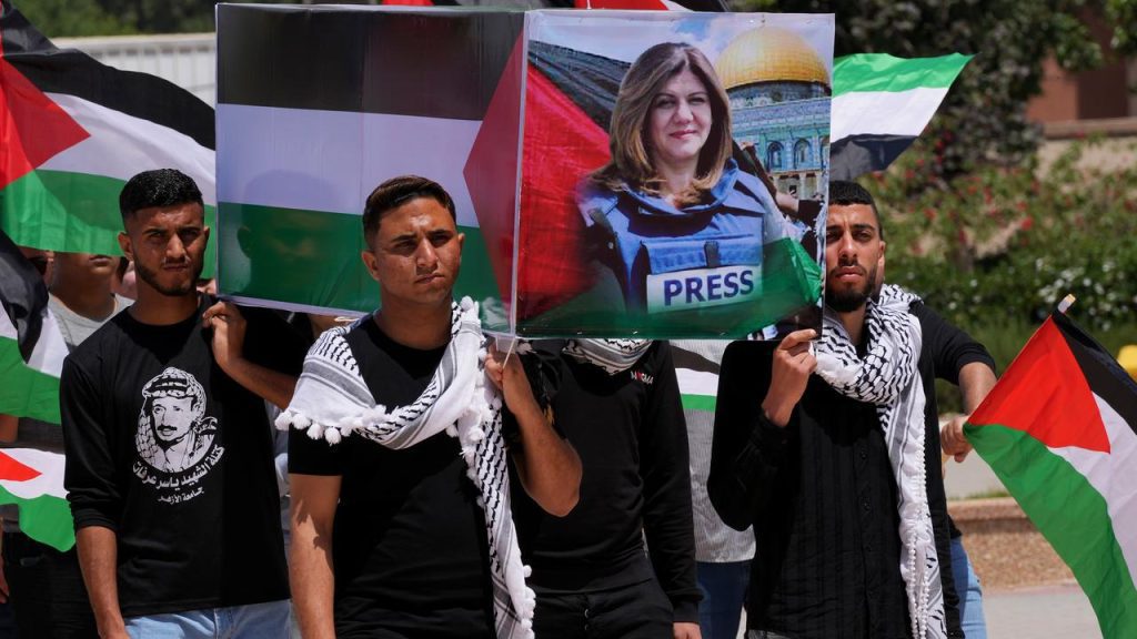 Al-Jazeera correspondent was shot dead by an Israeli soldier, according to the United Nations currently